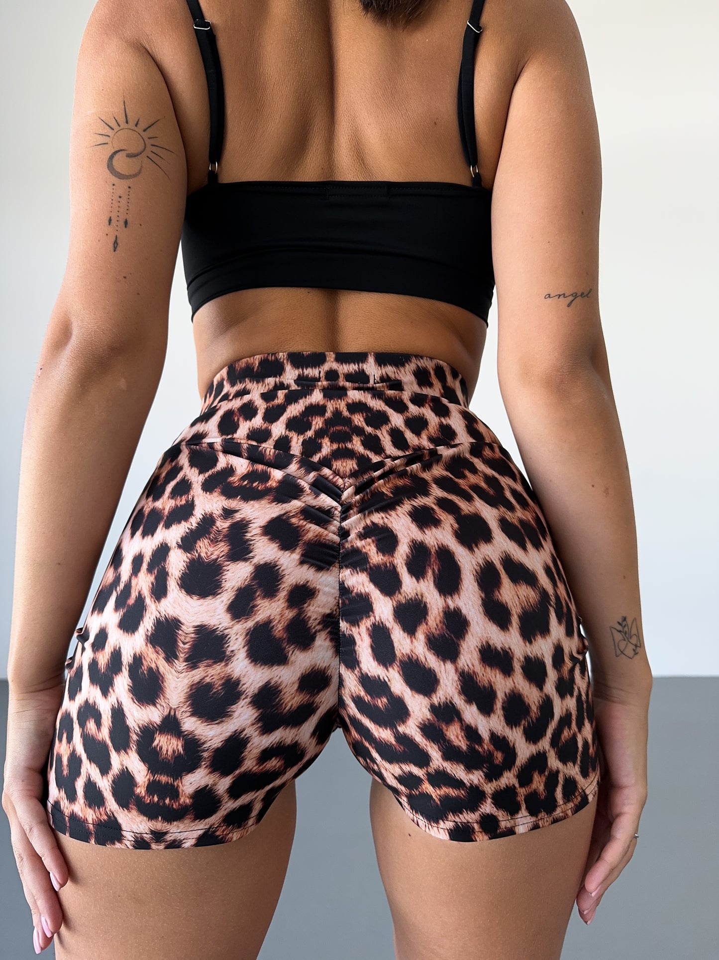 Black Strappy Oval Cut Out Top