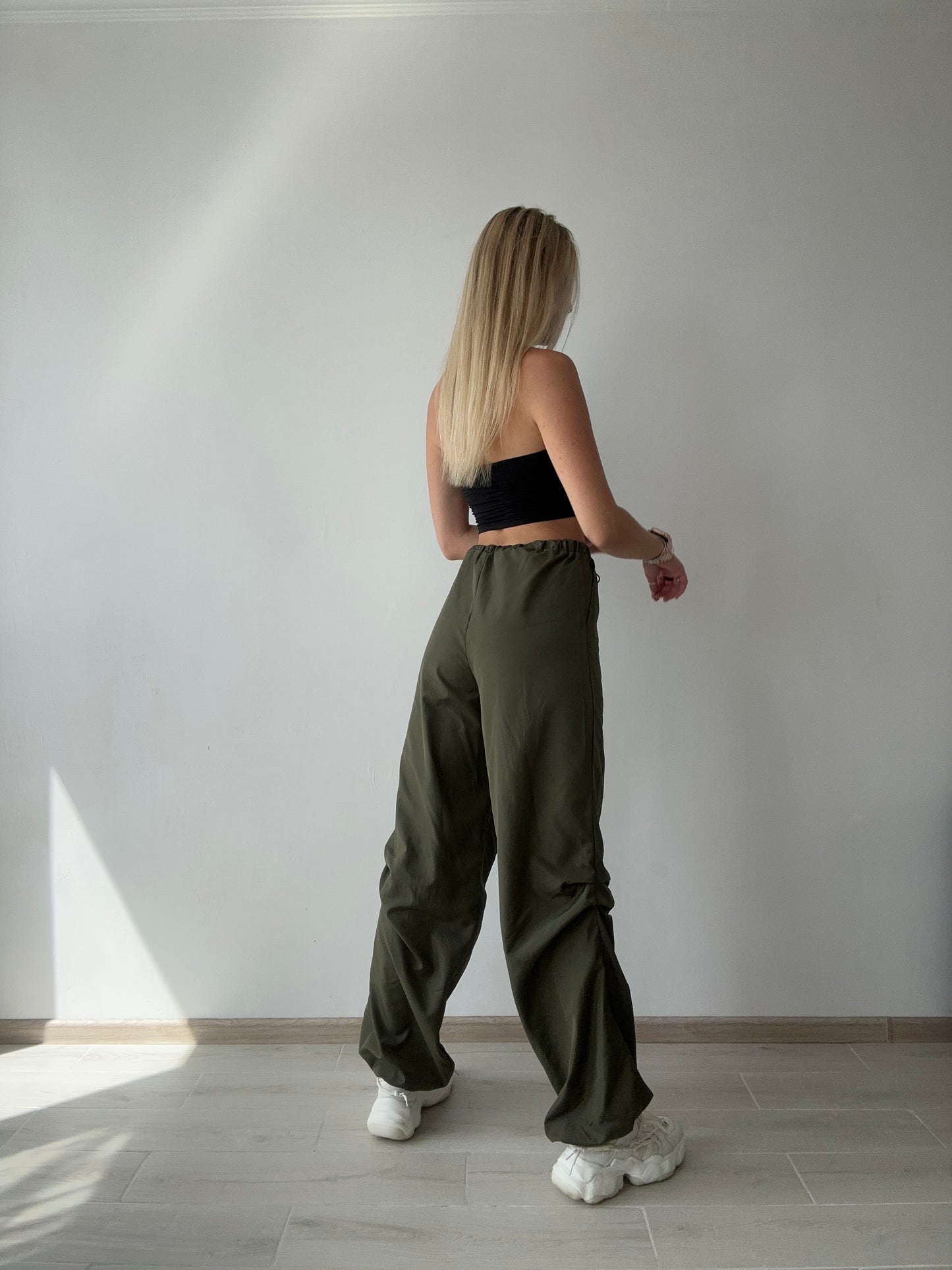 Black High Neck Tank Crop Top