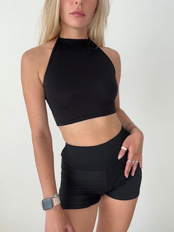 Sleeveless Knit Dance Top
