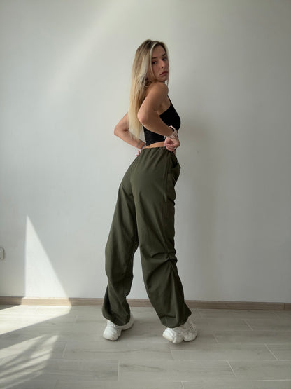 Black High Neck Tank Crop Top