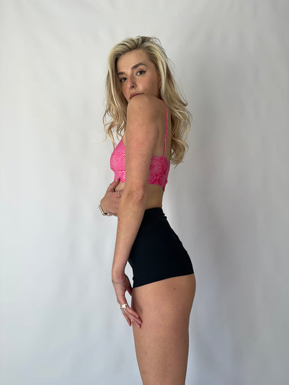 Pink Python Ring Bralette Top
