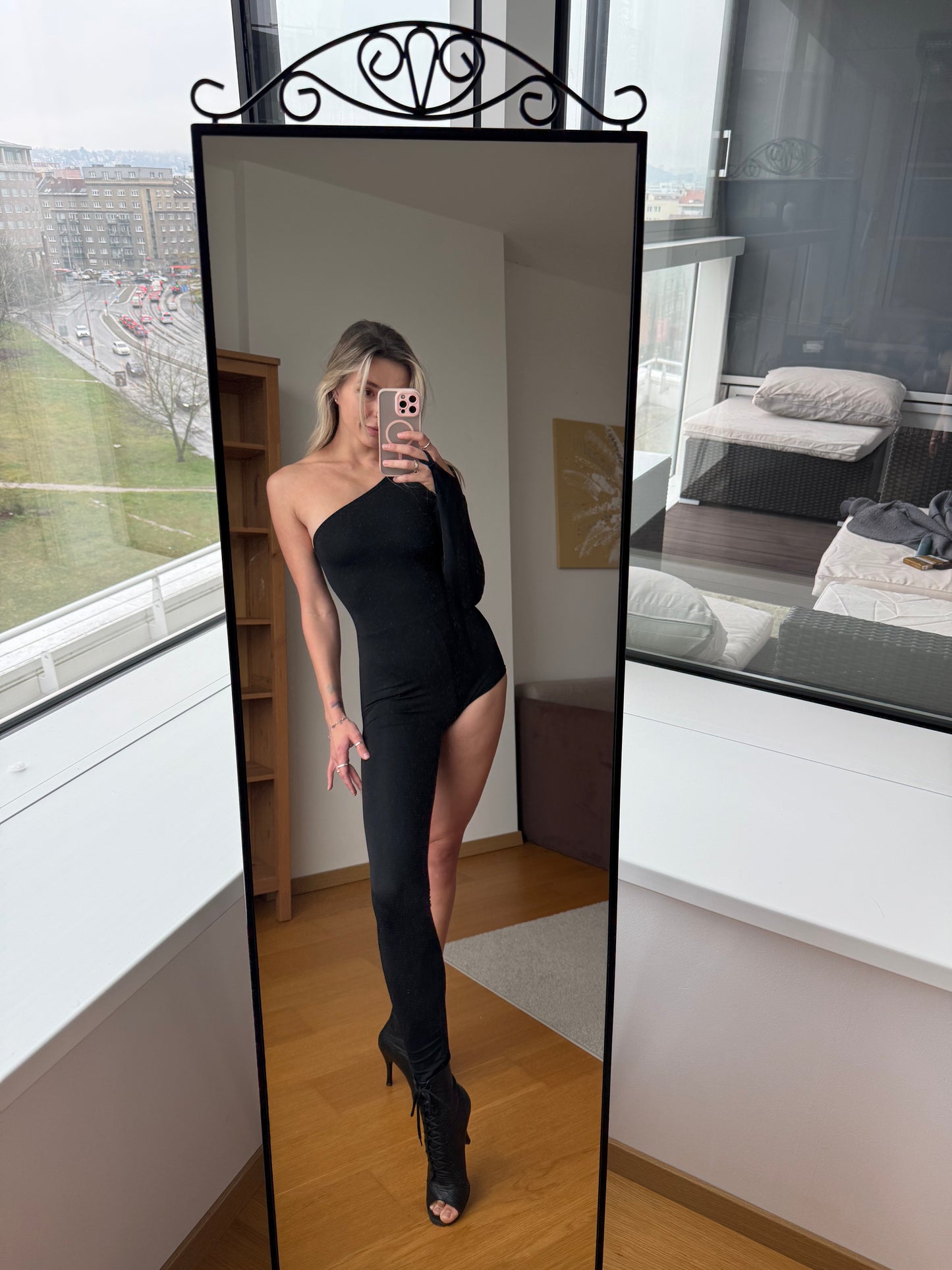 Asymmetrical Dance Jumpsuit