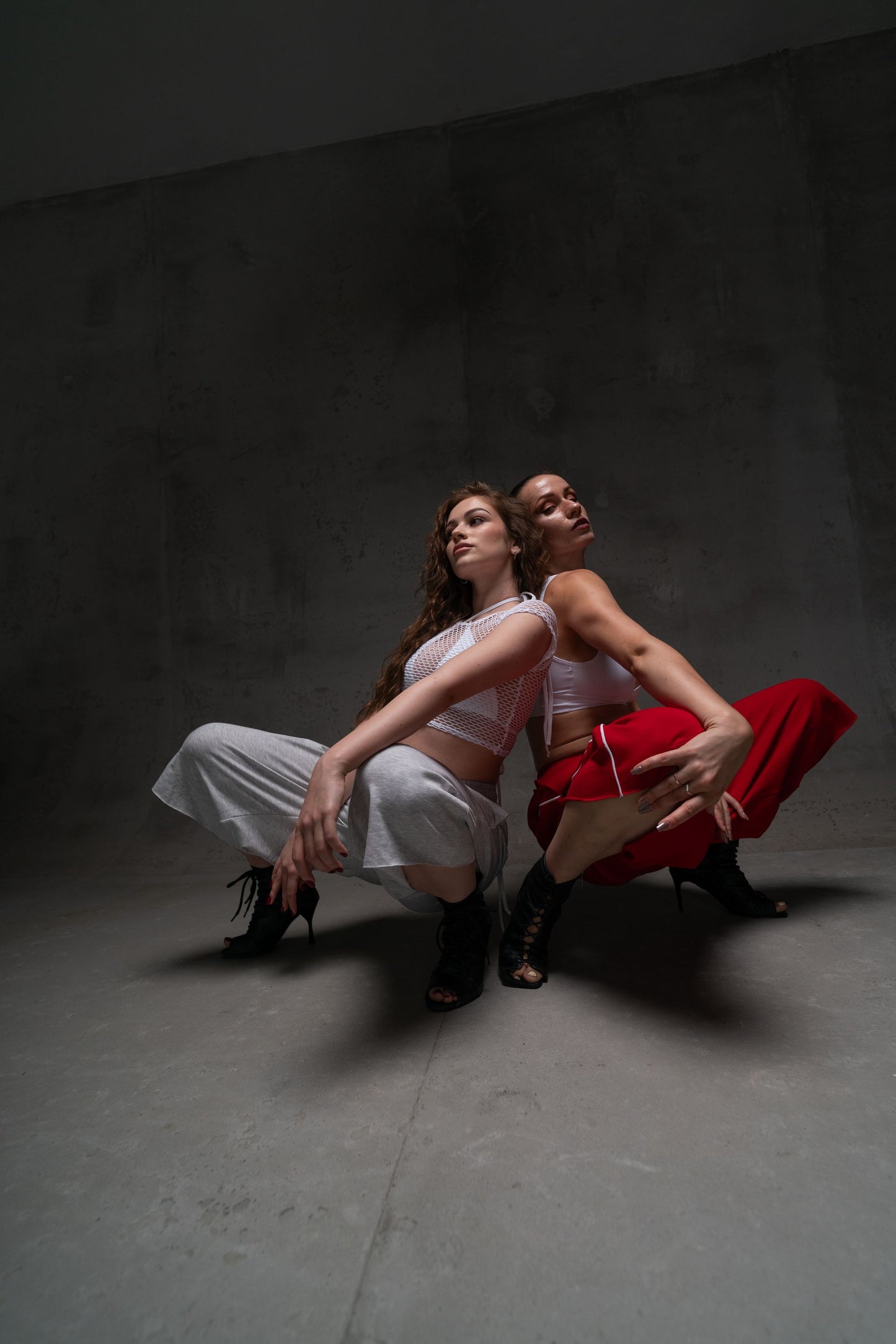 White See-Through Mesh T-Shirt Crop