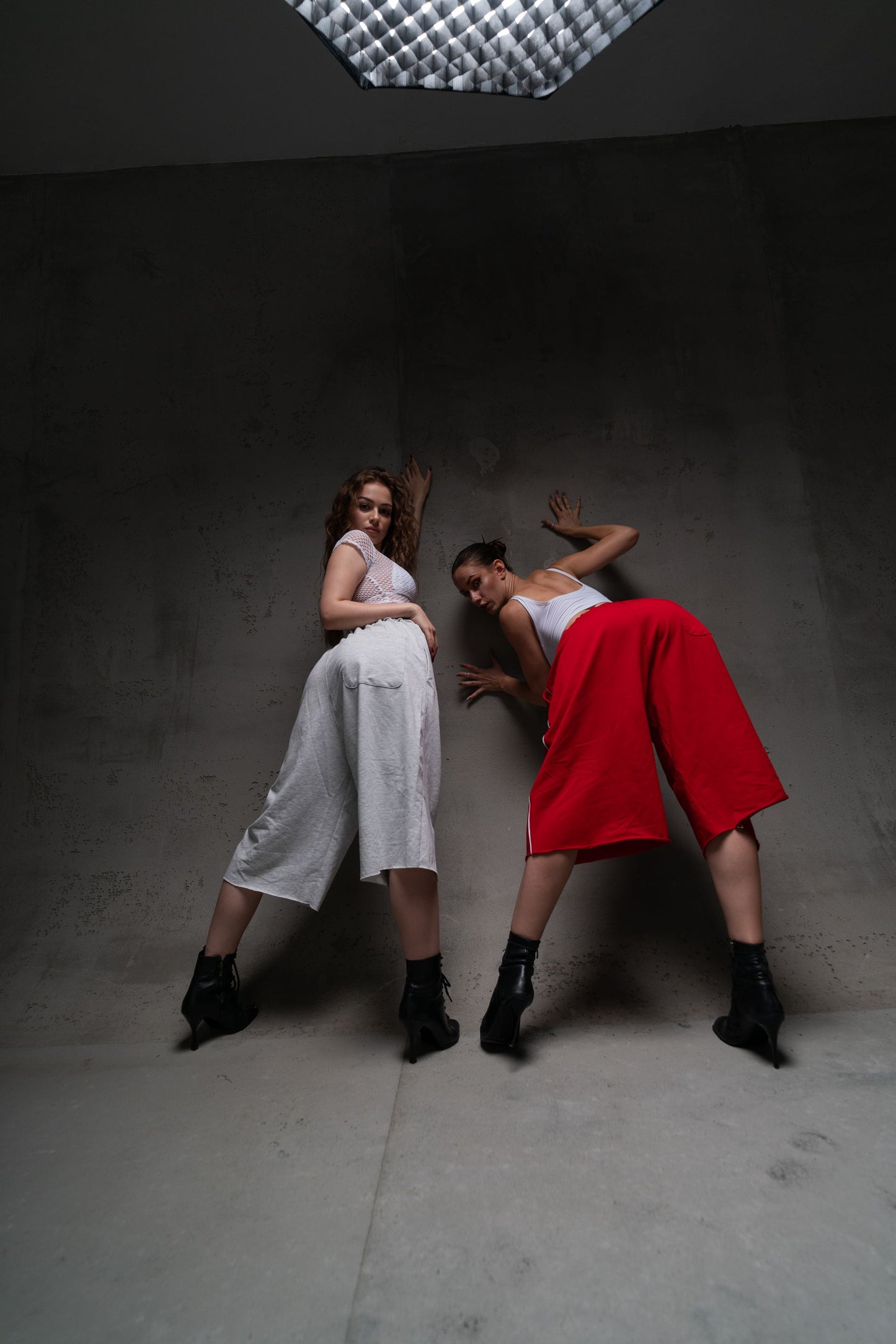 White See-Through Mesh T-Shirt Crop