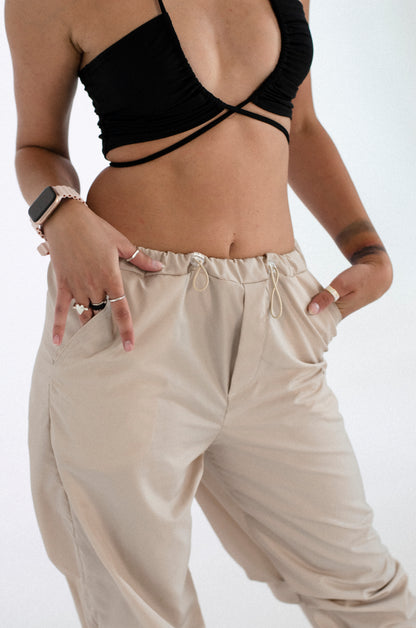 Black Multiway Tie Crop Top