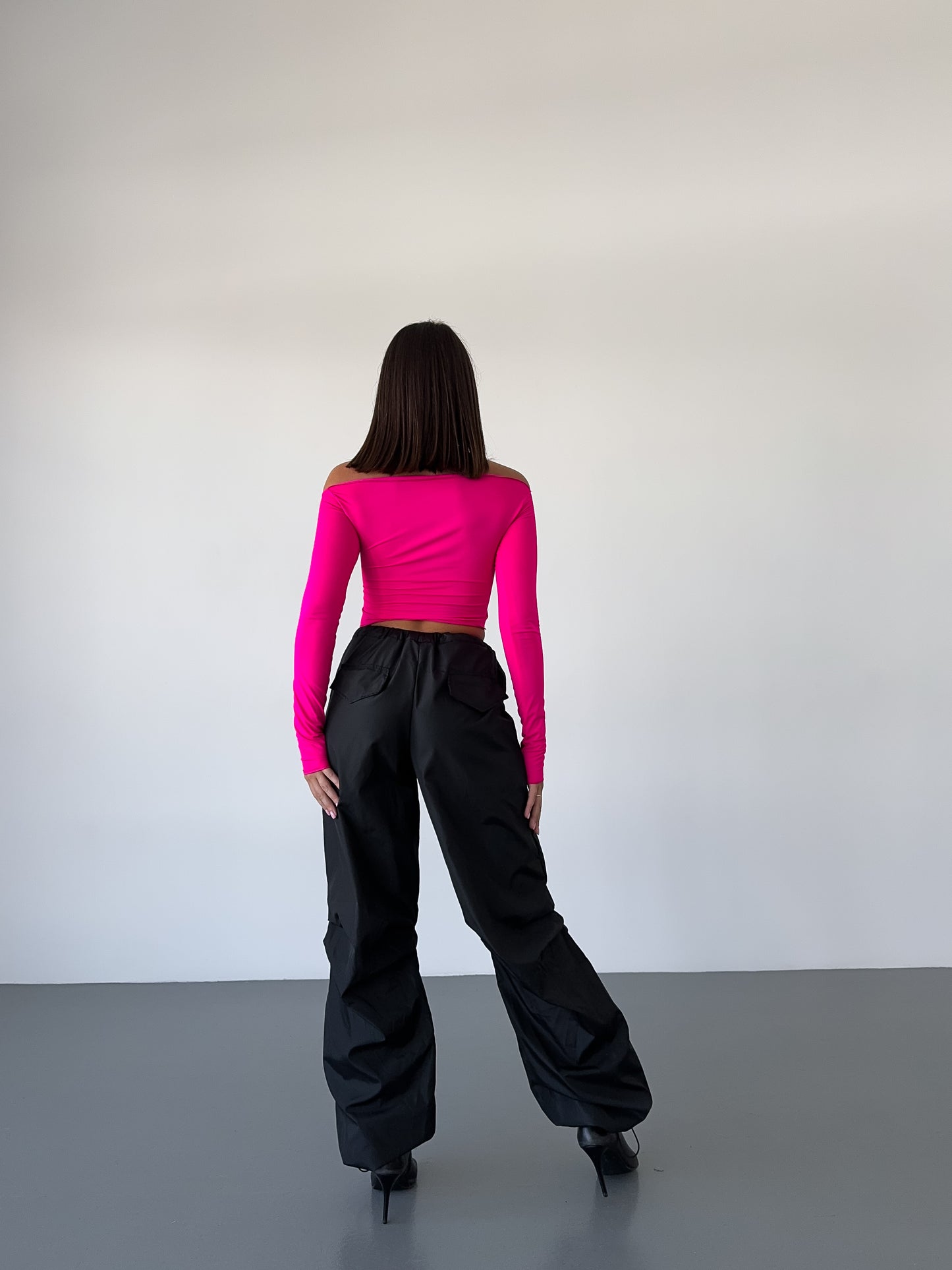 Magenta Reversible Dance Top