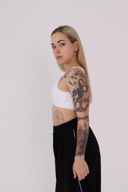 Black Hip Hop Wide Leg Pants